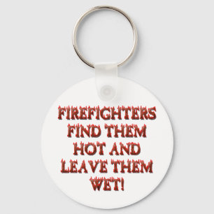 HOT FIREFIGHTERS KEYCHAIN