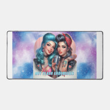 Hot Flash Chronicles Retro Large Gaming Mousepad