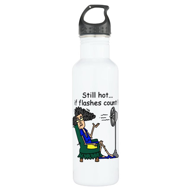 Hot Flash Humour 710 Ml Water Bottle (Front)