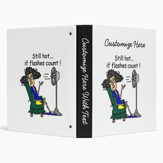 Hot Flash Humour Binder (Background)