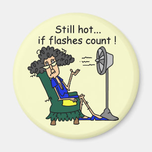 Hot Flash Humour Magnet