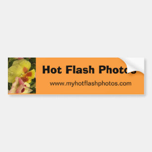 Hot Flash Photos Bumper Sticker