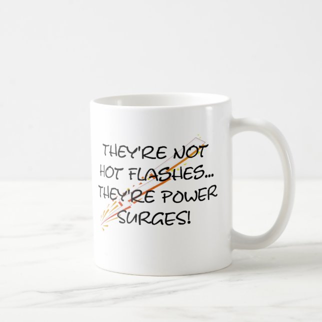 Hot Flashes Coffee Mug (Right)