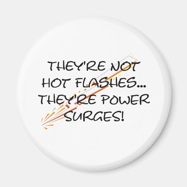 Hot Flashes Magnet (Front)