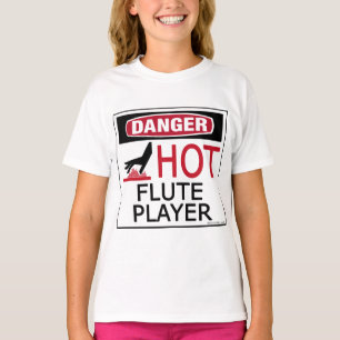 Hot Flute Player T-Shirt