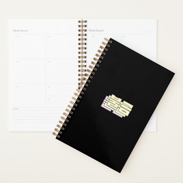 Hot Friday in Korean - Burning Friday Hangul BTS Planner (Display)
