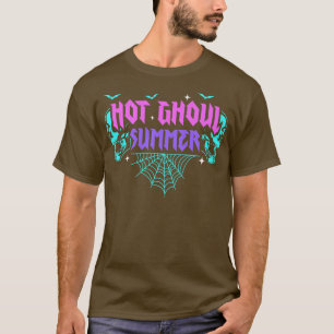 Hot Ghoul Summer Pastel Goth Gothic Funny Hallowee T-Shirt