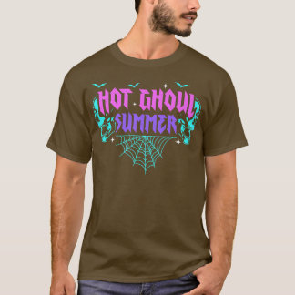 Hot Ghoul Summer Pastel Goth Gothic Funny Hallowee T-Shirt