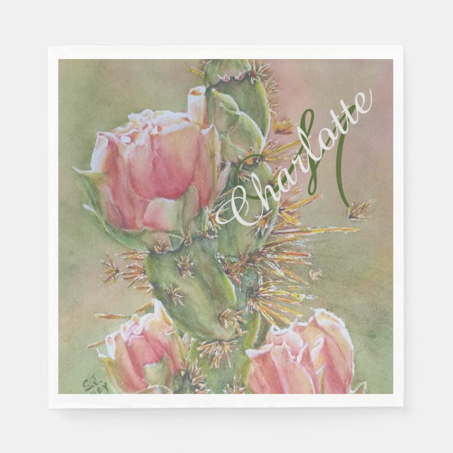 Hot Girlfriends Party Napkin (Front)