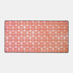 Hot Girls Read Books Desk Mat
