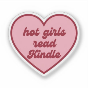 Hot Girls Read Kindle Funny Book Lover Reader