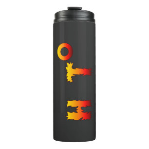 Hot   Global Warming Thermal Tumbler