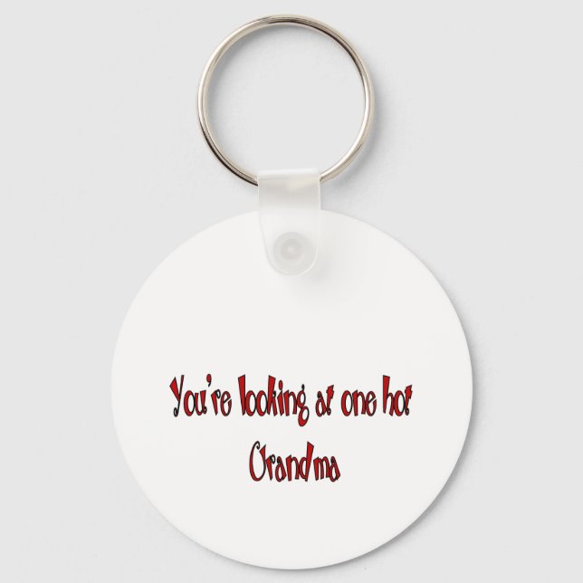 Hot grandparents keychain (Front)