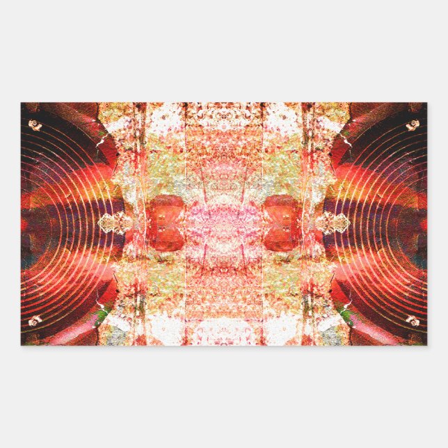 Hot grunge audio speakers sticker (Front)