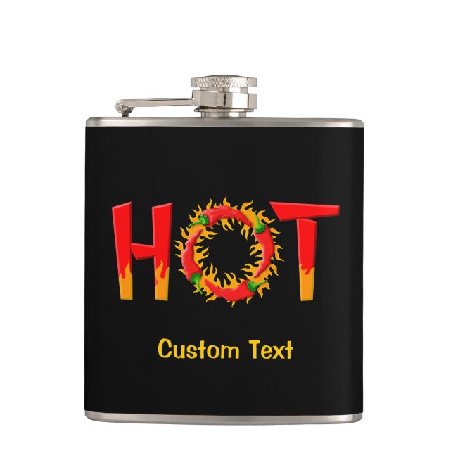 HOT HIP FLASK (Front)