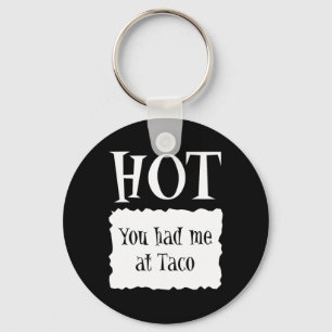 Hot - Hot Packet Halloween Taco Costume 1  Keychain