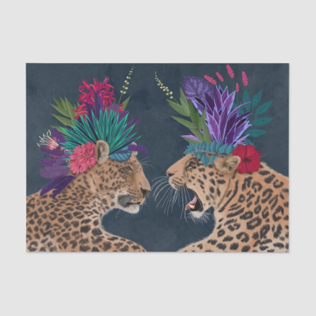 Hot House Leopards | A Couple Tissue Paper (Front)