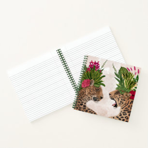Hot House Leopards   A Pair Notebook