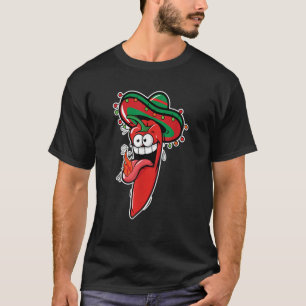 Hot Jalapeno Chili Pepper Mexican Gift T-Shirt