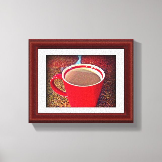 Hot Java Time Stretched Canvas Print (Front)