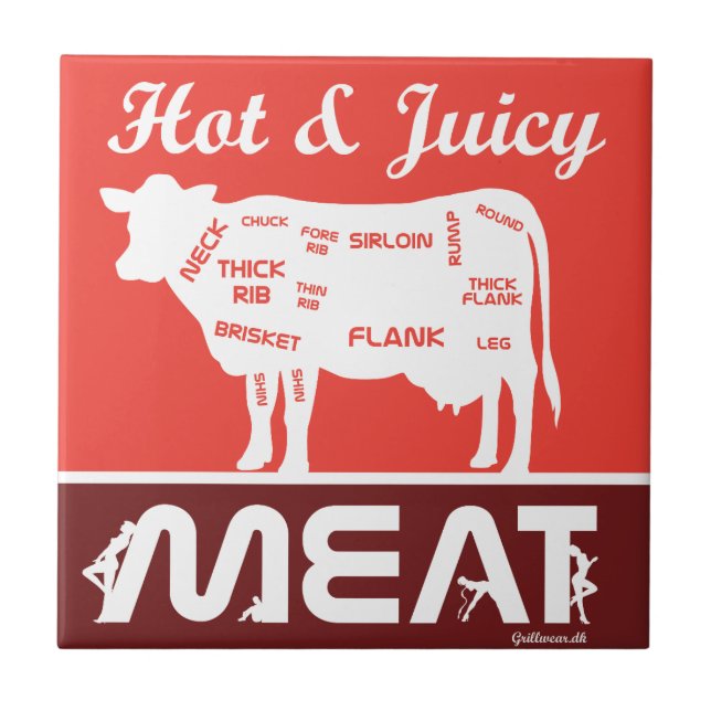 Hot & juicy meat tile (Front)