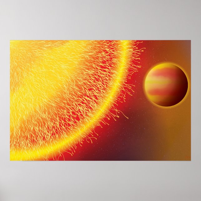 Hot Jupiter poster (Front)