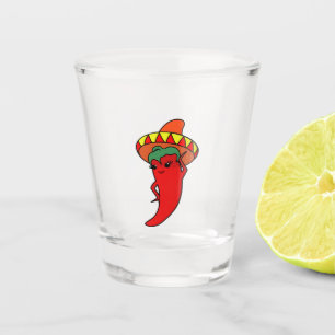 Hot Kawaii Pepper Diva Shot Glass