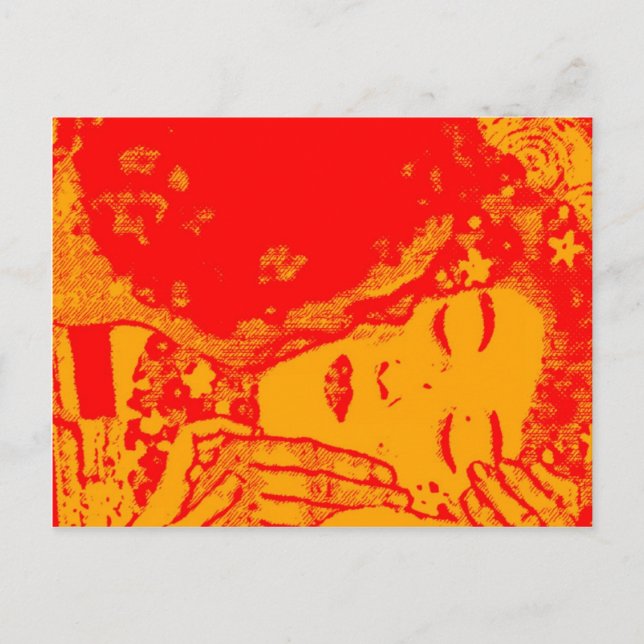 Hot Kiss Postcard (Front)
