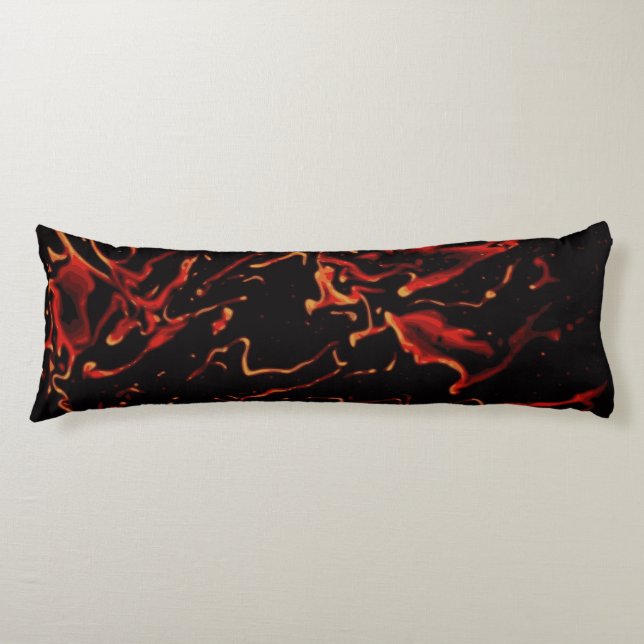Hot Lava - customize your own Body Pillow (Front)
