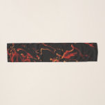 Hot Lava - customize your own Scarf<br><div class="desc">Explosive hot lava! Red,  orange,  gold and black abstract swirl design. Rotate,  slide and/or flip the design to change the direction of the swirls!</div>