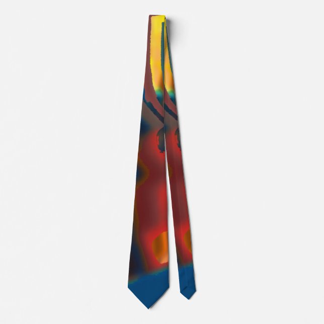 Hot Lava Lamp  Tie (Front)