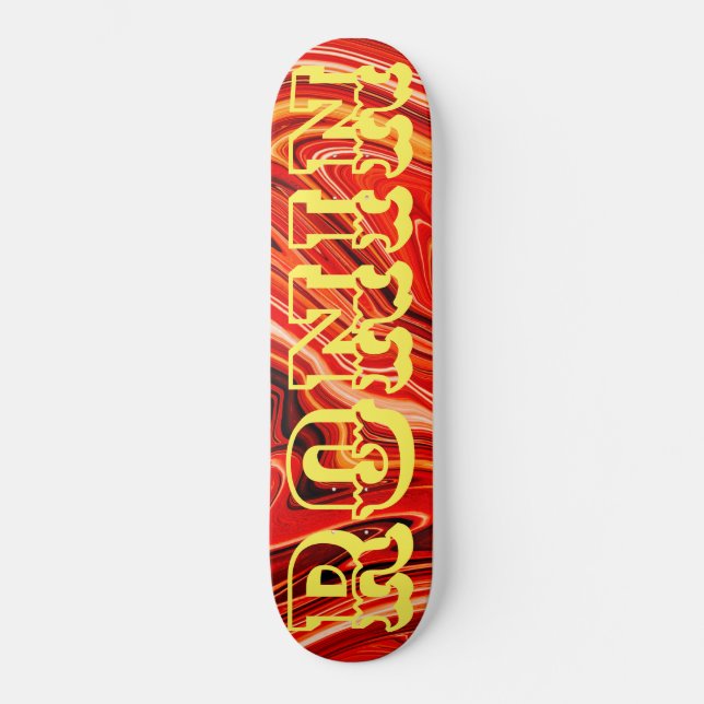 Hot Lava RONIN ORIGINAL Skateboard (Front)
