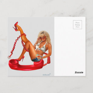 HOT LINE POSTCARD