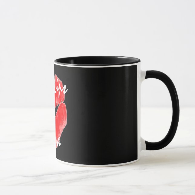 "Hot Lips Diva "  Mug - Customizable (Right)