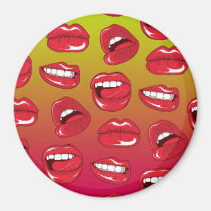 Hot Lips Magnet