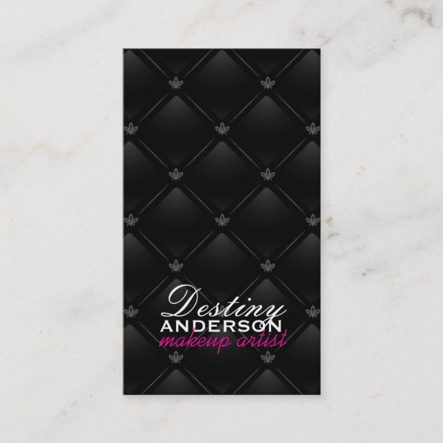 Hot Lips Makeup Business Cards (Front)