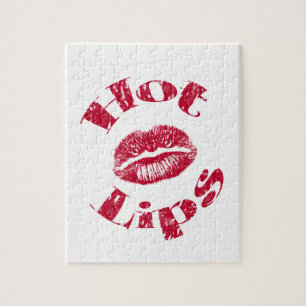 Hot Lips, Red Lips Jigsaw Puzzle