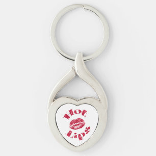 Hot Lips, Red Lips Keychain