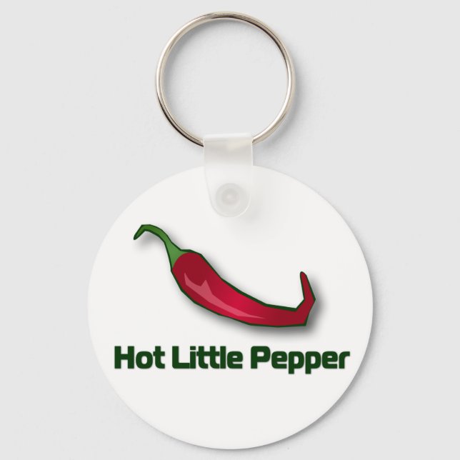 Hot Little Pepper Keychain (Front)