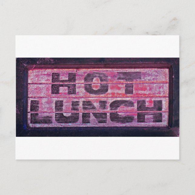 Hot Lunch 2 Postcard (Front)