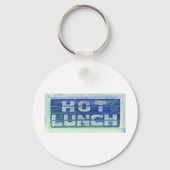 Hot Lunch Keychain (Front)