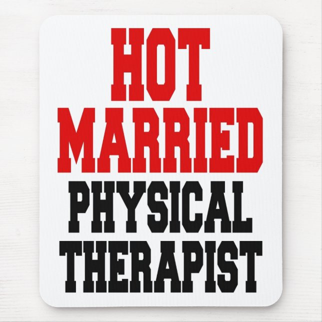 Hot Married Physical Therapist Mouse Pad (Front)