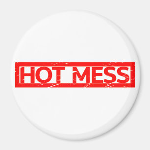 Hot Mess Stamp Magnet