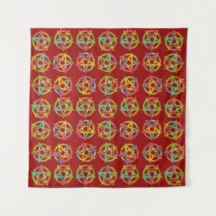 Hot Molten Alchemy Tapestry