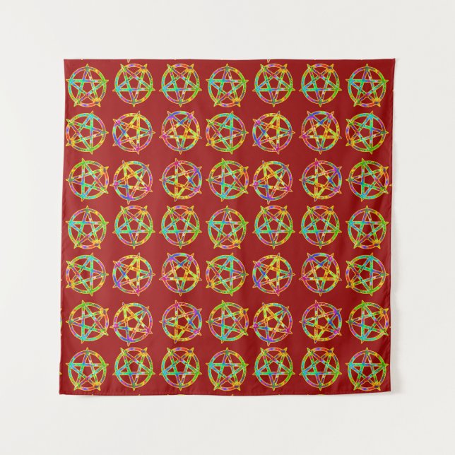 Hot Molten Alchemy Tapestry (Front)
