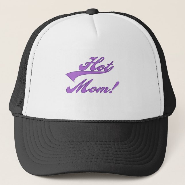 Hot Mom Trucker Hat (Front)