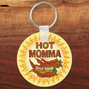 Hot Momma custom  Keychain