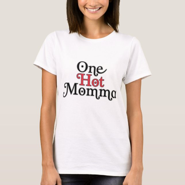 Hot Momma Red T-Shirt (Front)