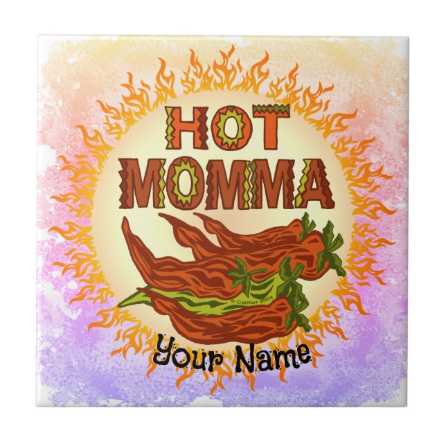 Hot Momma  Tile (Front)