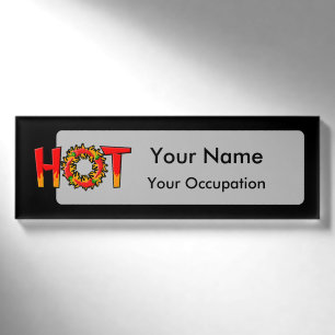 HOT NAME TAG